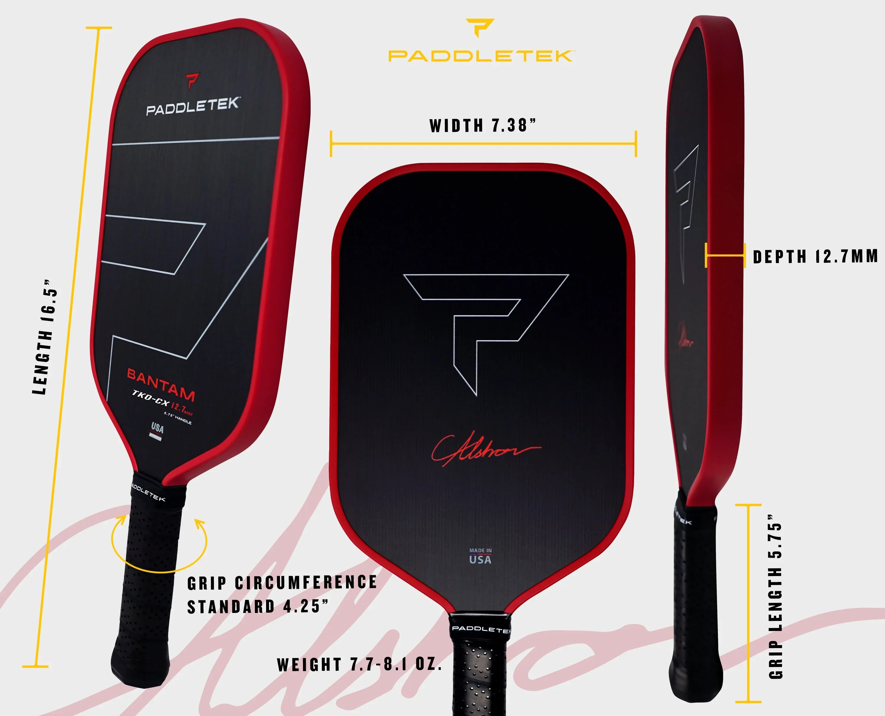 PADDLETEK BANTAM TKO-CX 12.7 - Image 4